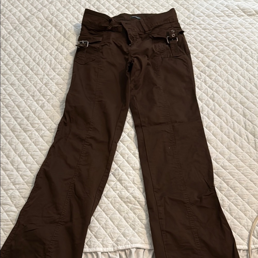 Brown Cargo Pants